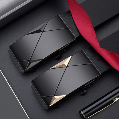 2pcs High Quality Simple Nen's Belt Wallet Set Fashionable Men's Business Belt Accessories Ideal Gift For Father and Boyfriend