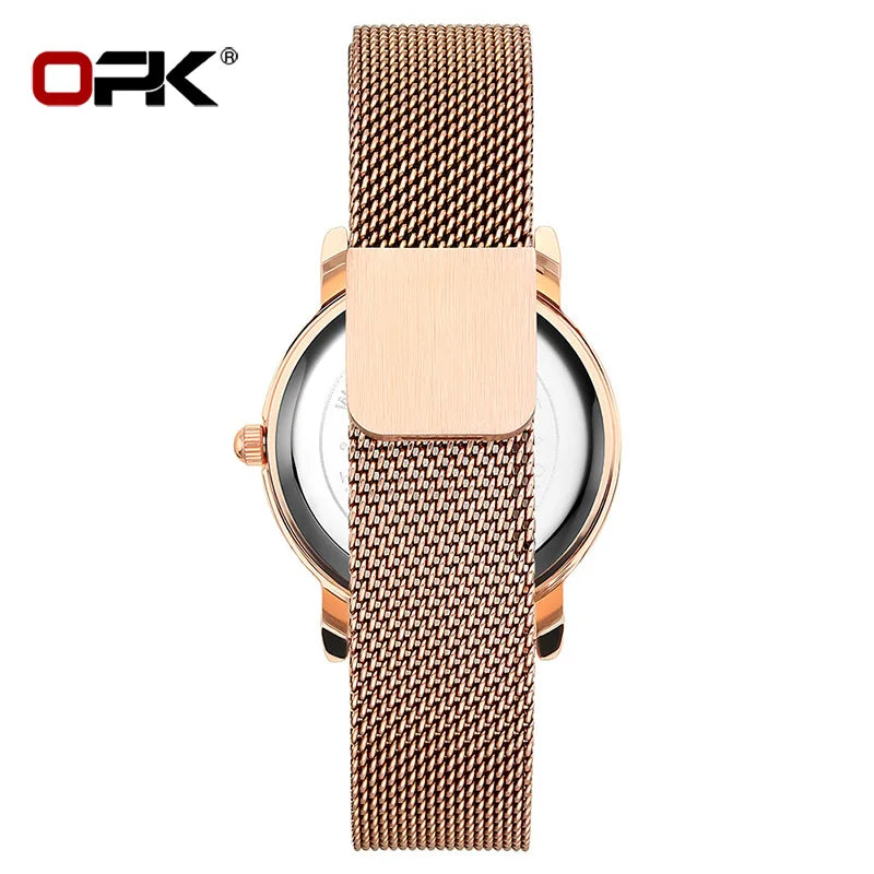 8115 Magnetic Strap With Automatic Adsorption Strap Quartz Watch Women's Watch