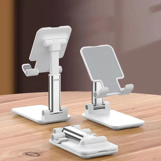 FlexStand™ - Suporte Flexível de Secretária para Telemóvel e Tablet