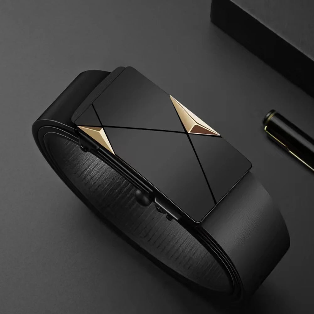 2pcs High Quality Simple Nen's Belt Wallet Set Fashionable Men's Business Belt Accessories Ideal Gift For Father and Boyfriend