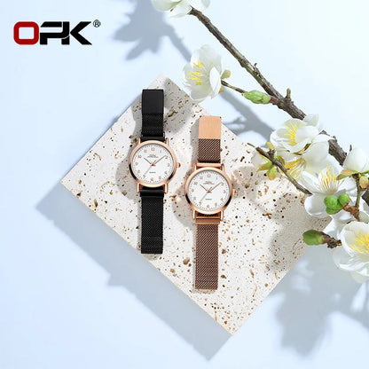 8115 Magnetic Strap With Automatic Adsorption Strap Quartz Watch Women's Watch